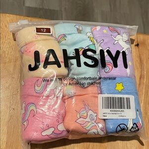 Kids Unicorn Underwear Set - Pink, Blue, Yellow